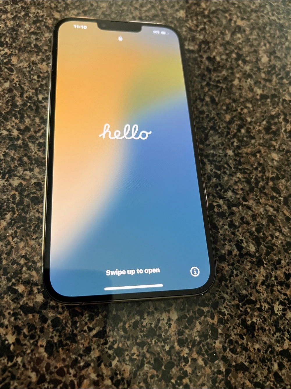 Apple iPhone 13 Pro Max 256 GB Graphite with Color Gradient Display
